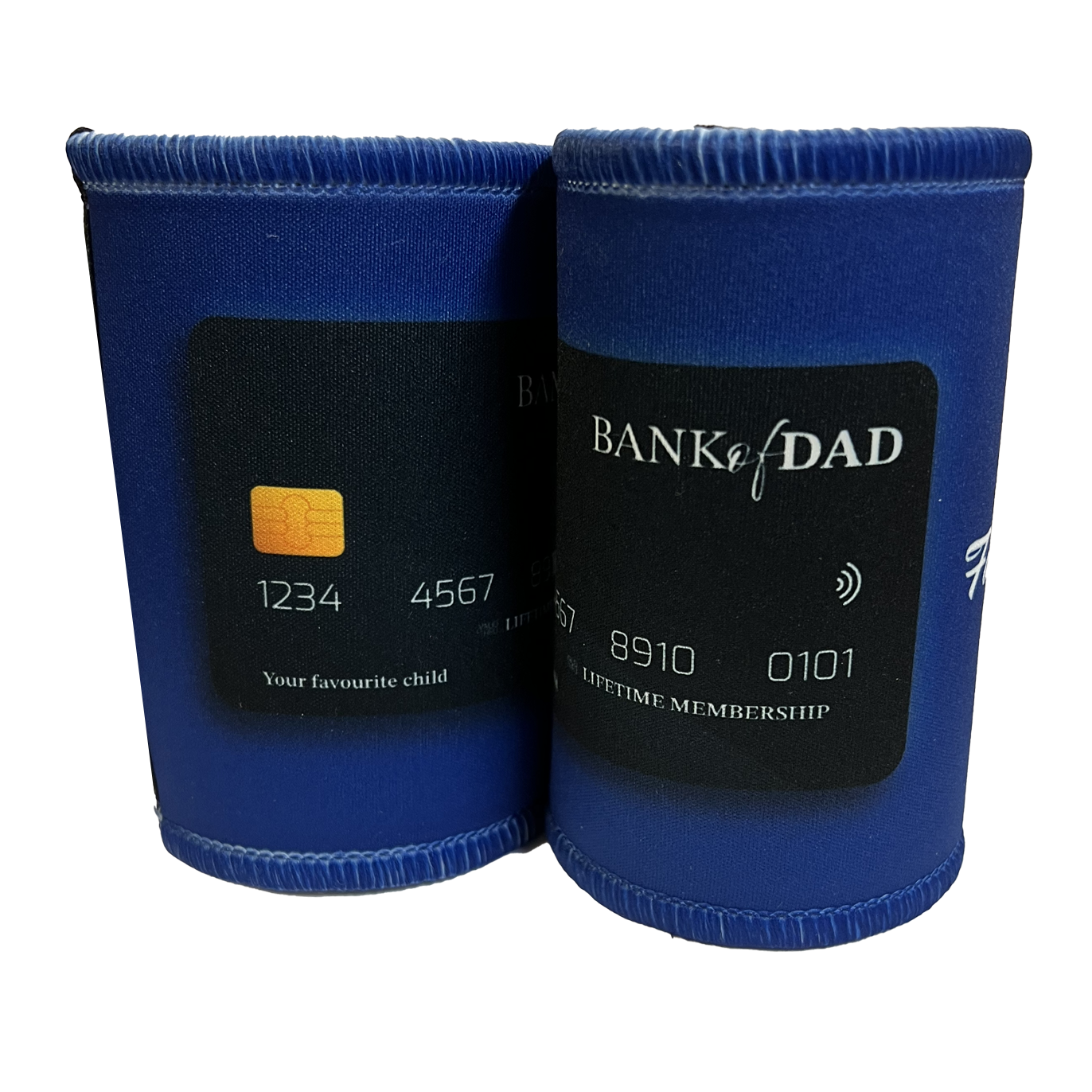 Fathers Day Bank of Dad Stubby Holder