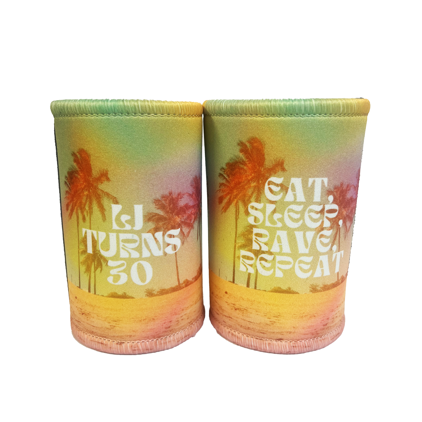 Custom 30th Birthday Stubby Holders