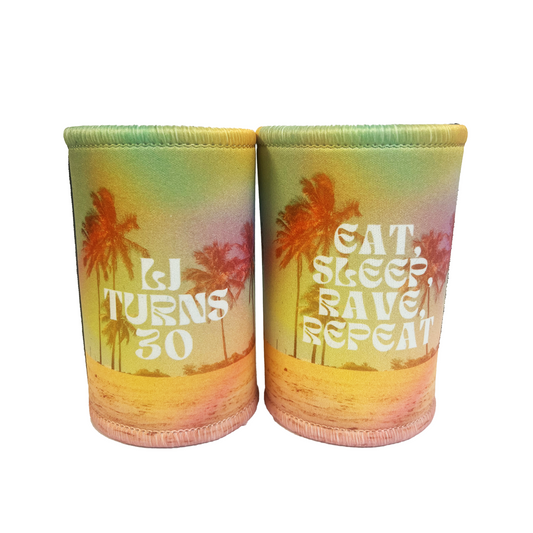 Custom 30th Birthday Stubby Holders