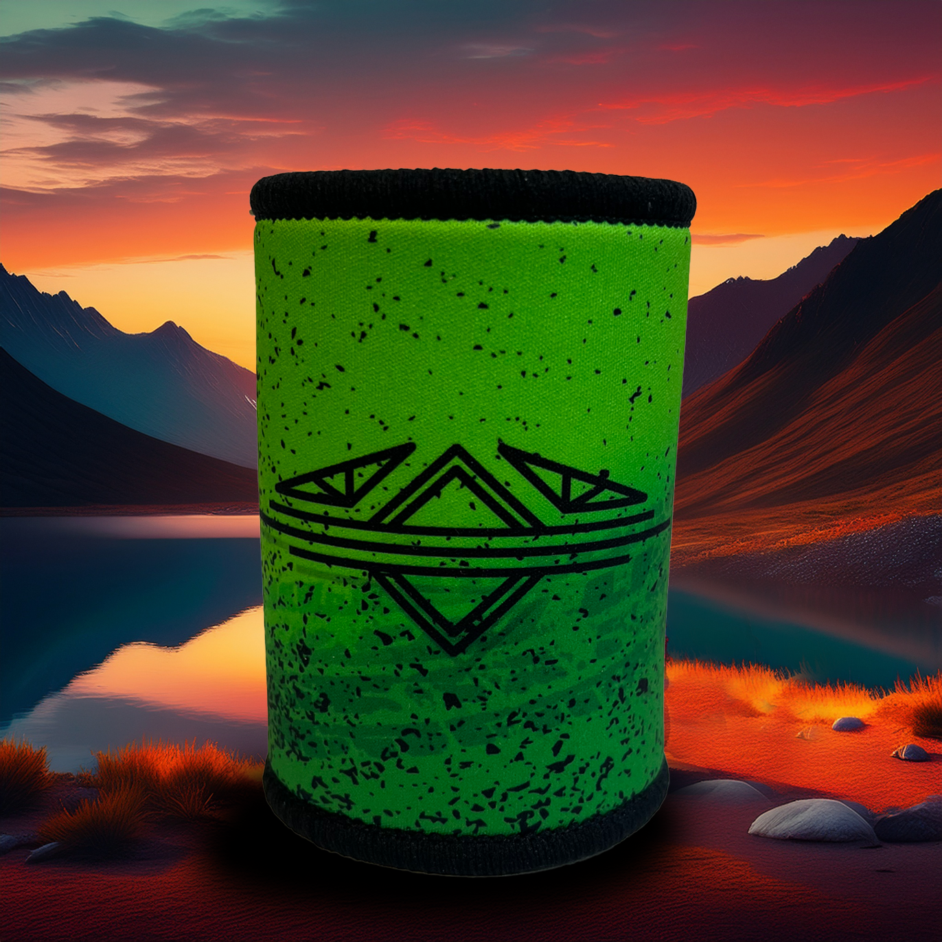 Soupy Green Magnetic Stubby holder