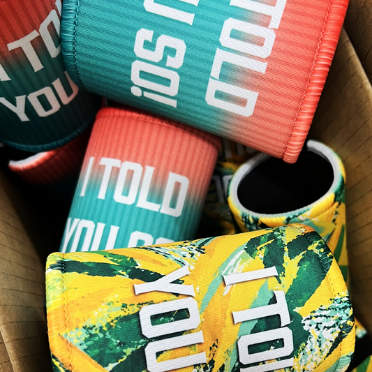 1 x 'I Told You So' Camouflage Socceroos Inspired Stubby Holder