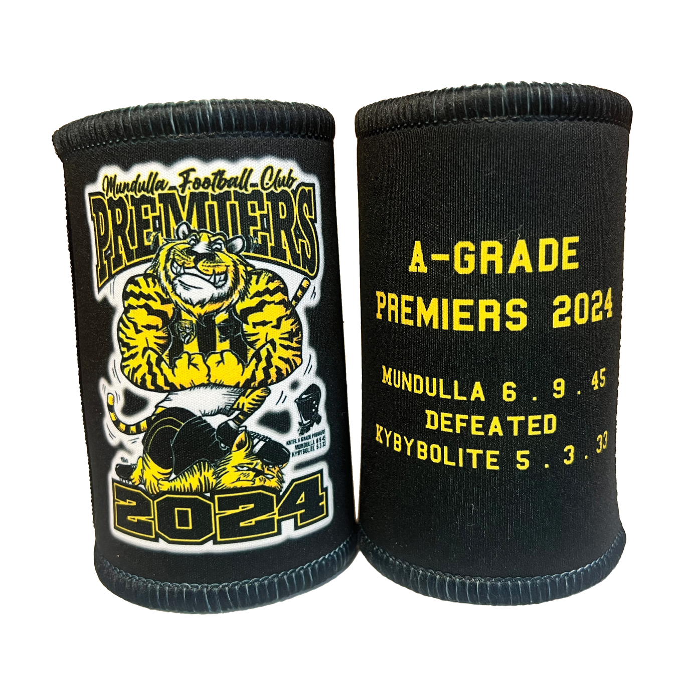 Custom Football Club Stubby Holders