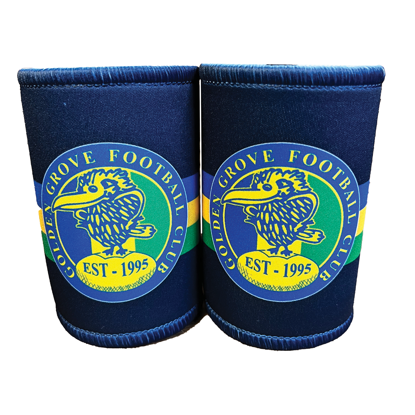 Custom Football Club Stubby Holders