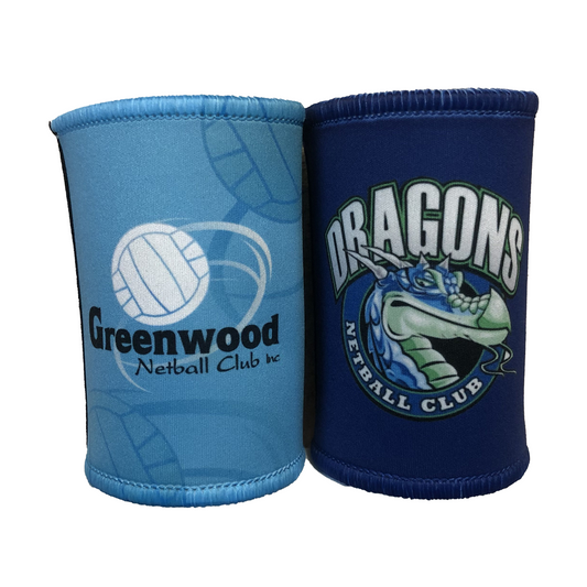 Custom Netball Club Stubby Holders